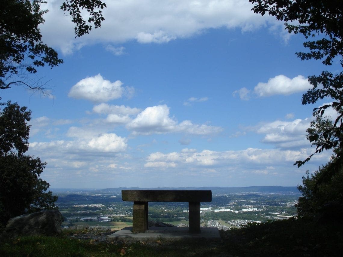 peak view South Mountain YMCA Camps