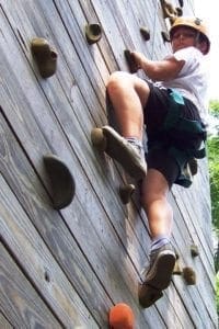 wall climbing