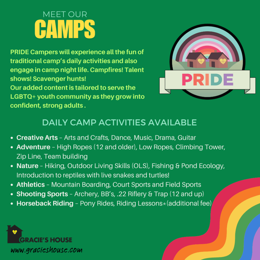 Activities at YMCA Pride Camp for LGBTQ+ Children